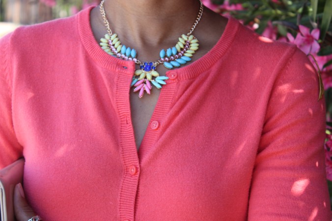 coral necklace